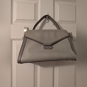 2000s Michael Kors Whitney Structured Top-Handle Women’s Bag in Light Gray